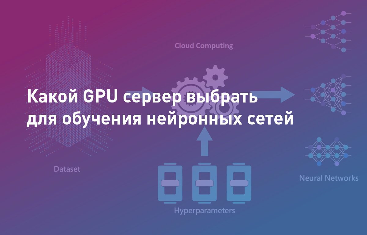 Какой GPU сервер выбрать для обучения нейронных сетей | Cloud4Y